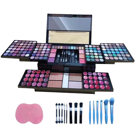 Makeup Kit for Women - 190-in-1 - Professional Makeup Pallets, makeup kit Includes Eyeshadows, Blushes, Makeup Brushes & More For a Full Makeup Look-VivaGrace Women