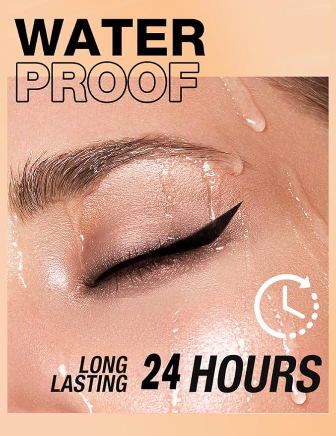Long Wear Gel Eyeliner, Eyeliner Cream Stick Natural Black, Eye Liner Gel Waterproof Smudge Proof, Long Lasting Smooth Eye liner Pencil (Gray)