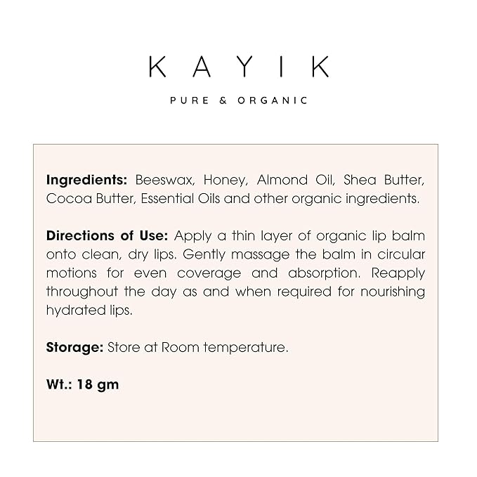 Orange Honey - Organic Lip Balm-VivaGrace Women