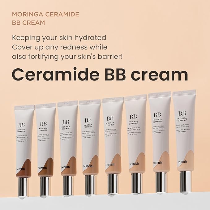 Moringa Ceramide BB Cream SPF 30 PA++ | 25 Medium | 1.87 fl oz / 53g-VivaGrace Women