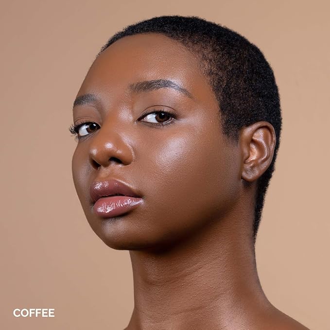 OFIR Skin Satin Medium Coverage Foundation | Buildable, Non-Creasing Finish | Vegan, Cruelty-Free, Paraben-Free Makeup | Blue Light Protection | 1 FL OZ (Coffee - Deep Warm)-VivaGrace Women