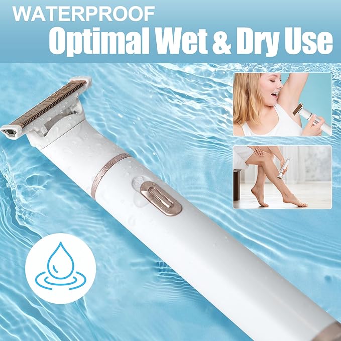 Women Face Epilator, 5 in 1 Epilator Hair Removal for Women, Electric Rechargeable Facial Hair Divice for Face,Lip,Chin with 5 x Replacement Heads, Nose Trimmer for All Skin Types-VivaGrace Women