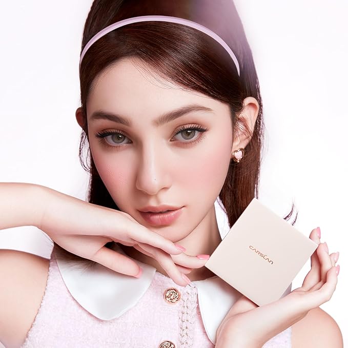 3 Colors Blush Palette For Cheek Makeup, Matte Blush Powder Blendable Face Blush,12H Longlasting, Lightweight, Smooth Pink Blush, Wonderland Pink, 0.37Oz-VivaGrace Women