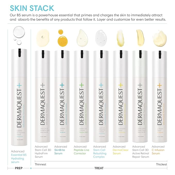 DermaQuest+ NEW Peptide Line Corrector Face Serum (1oz)-VivaGrace Women