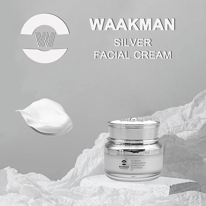 Luxury Skin Care Silver Solution, Facial Cream, Moisturizer, Toner and Serum-VivaGrace Women