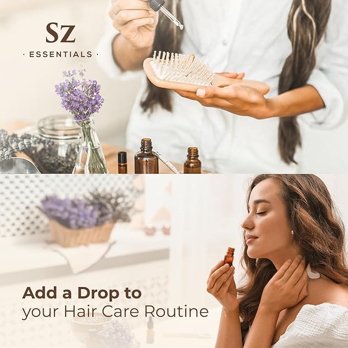 Grasse Lavender Essential Oil - France - Beautiful Floral Lavender Scent with Pine Notes - Lavandula stoechas - 100% Pure & Undiluted - Aromatherapy- Therapeutic Grade & Vegan 0.22 oz-VivaGrace Women