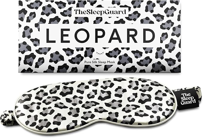 Pure Silk Sleep Mask [100% 6A Mulberry Silk, 22 Momme] Light Blocking Travel Essentials. Eye Masks for Sleeping. Black Oeko-Tex Blindfold. Eye Covers for Men & Women-VivaGrace Women