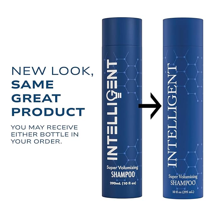 Intelligent Super Volumizing Hair Loss Shampoo - Strengthens Weakened Hair and Maximizes Volume | 10 fl oz (290 ml)-VivaGrace Women