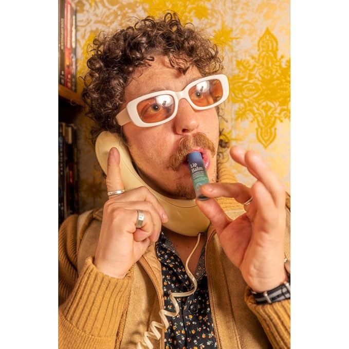 Vegan Lip & Eye Balm, Plant-Based Formula with Shea Butter, Jojoba Oil & Algae Extract for Skin Hydration & Protection, Sea Salt + Kelp Scent, 3-Pack-VivaGrace Women