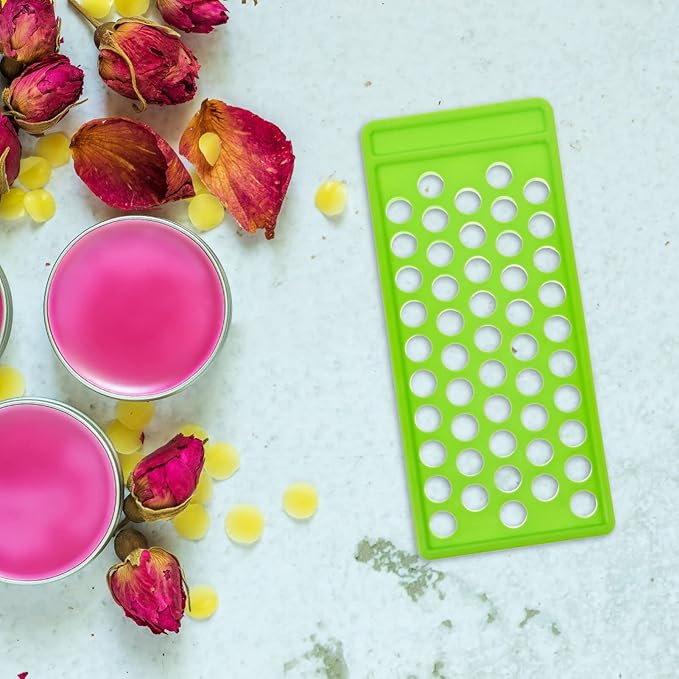 Beaupretty Lip Balm Filling Tray and Spatula Set Lip Balm Crafting Kit Instantly Fills 50 Standard 15mm width Tubes Lip Balm Containers-VivaGrace Women