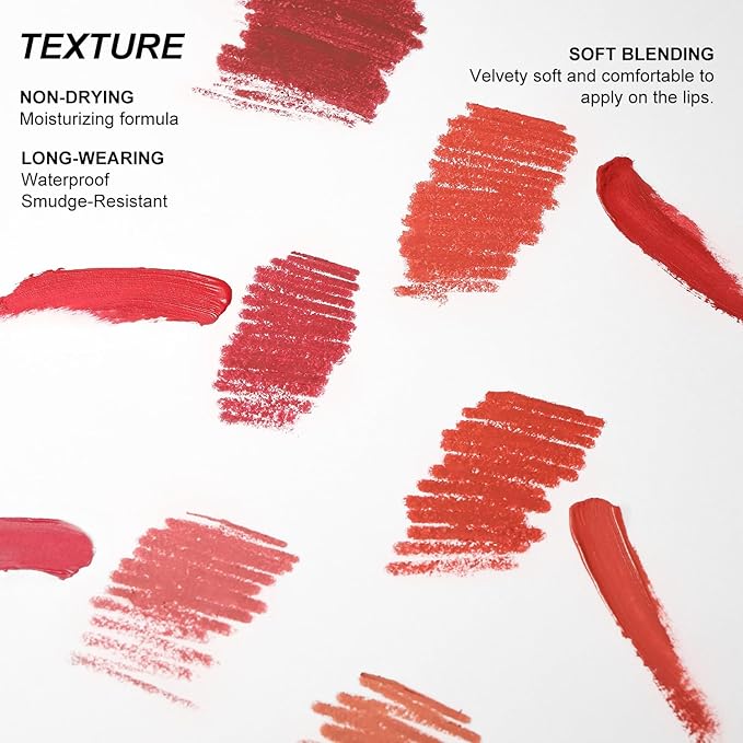 YOUNG VISION Liquid Lipstick & Lip liner Combo Set, Matte Lip Contour Kit - Durable, Waterproof, Kit de Labios Matte for Lasting Definition…-VivaGrace Women
