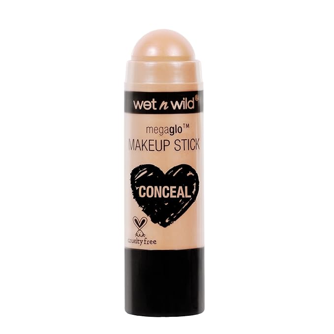 wet n wild MegaGlo Makeup Stick Conceal and Contour Neutral Follow Your Bisque,1 Ounce (Pack of 1),807-VivaGrace Women