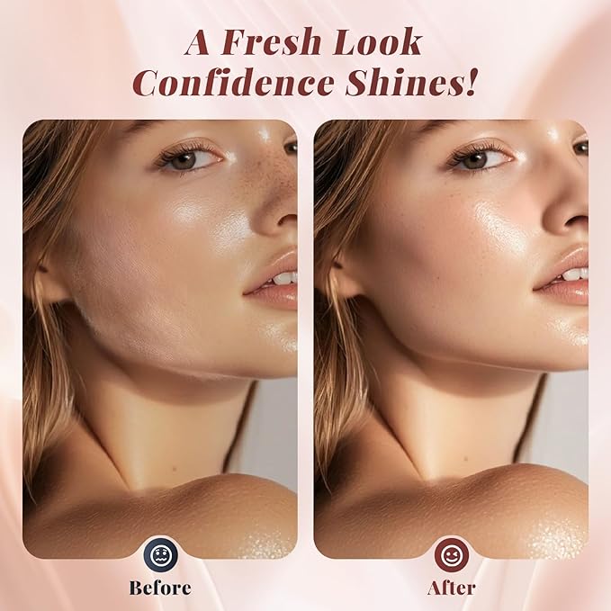 Dermaplaning Tool for Women Pink - Facial Exfoliation & Peach Fuzz Hair Removal with Rechargeable Sonic Edge Technology, 10 Refill Blades-VivaGrace Women