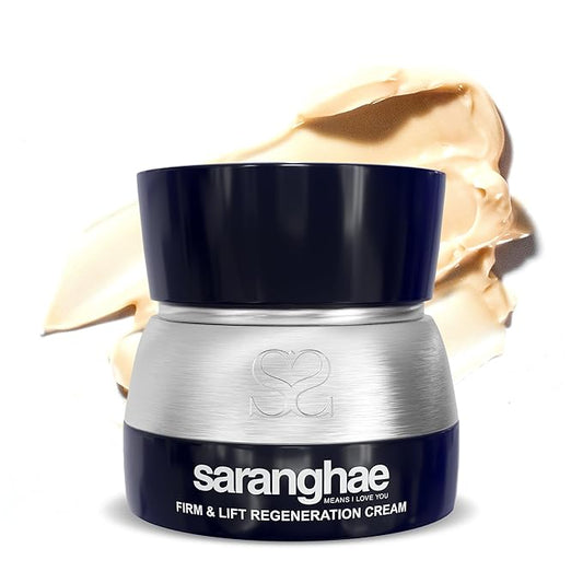 Saranghae Hydrating Moisturizer Face Cream for Soft, Smooth Skin, Face Moisturizer for Dry Skin, with Hyaluronic Acid & 12 Anti-Aging Skin Care Botanicals for Cellular Regeneration - 2.11 oz-VivaGrace Women