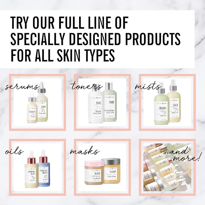 VALJEAN LABS Face Mist - Calm | Rosewater + Glycerine | Calms, Moisturizes, Soothes | Helps to Even Complexion | Paraben Free, Cruelty Free, Made in USA (8 oz)-VivaGrace Women