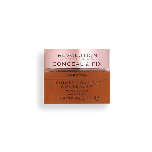 Rev Conceal and Fix Ultimate Coverage Concealer DARK TAN-VivaGrace Women