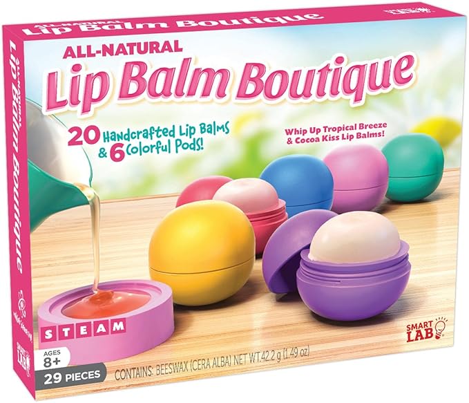 Toys All-Natural Lip Balm Boutique Multicolor, 11" H x 8 1/2" W x 2" D-VivaGrace Women