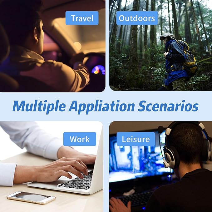 Steam Eye Mask Hyaluronic Acid Formula Self Heating Moist Eye Compress Disposable SPA Warm Eye Mask 5 Packs for Dry Eye, Eye Fatigue, Soothing Headache Travel Trouble Sleeping-VivaGrace Women