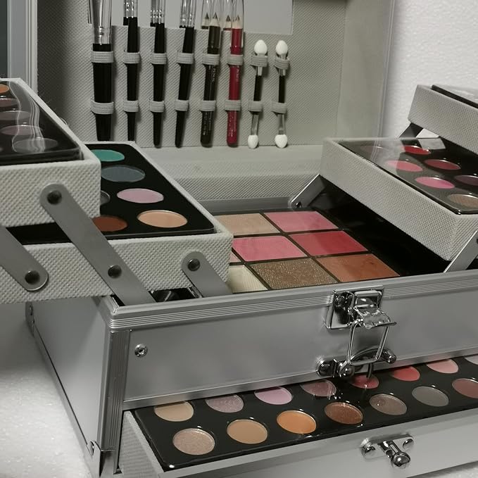 118 Colors Makeup Kit All-in-one Makeup Set, Cosmetic-Gift for Women -Include Makeup Brush Set, Eyeshadow Palette, Brow Powder, Eyebrow Pencil, Lip brush -(Multicolor 101)-VivaGrace Women