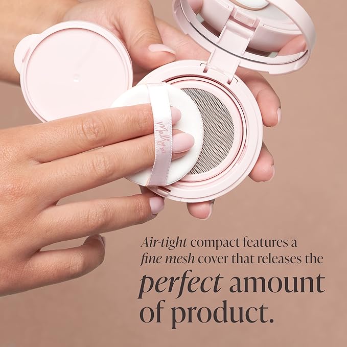 Mally Beauty Flawless Finish Transforming Effect Foundation - Medium - Full Coverage Cream Foundation - Breathable & Lightweight - Hydrating Formula with Vitamin E - Satin Finish-VivaGrace Women