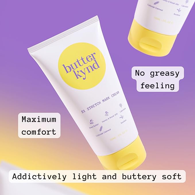 S1 Stretch Mark Cream, 150ml / 5oz, Lightweight Pregnancy Stretch Mark Cream-VivaGrace Women