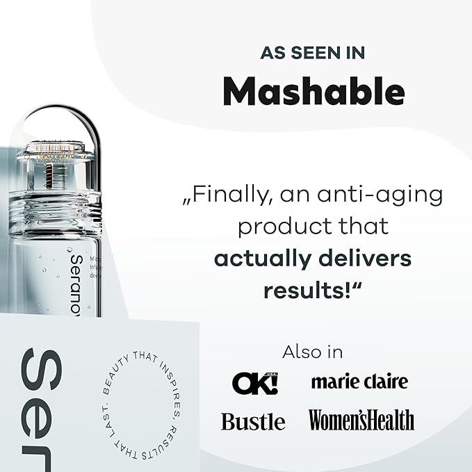 Seranova Micro Infusion for Skin Care, Facial Moisturizing Essence, Serum Smooth Skin Facial Serum for All Skin Types, 1-Month Supply-VivaGrace Women