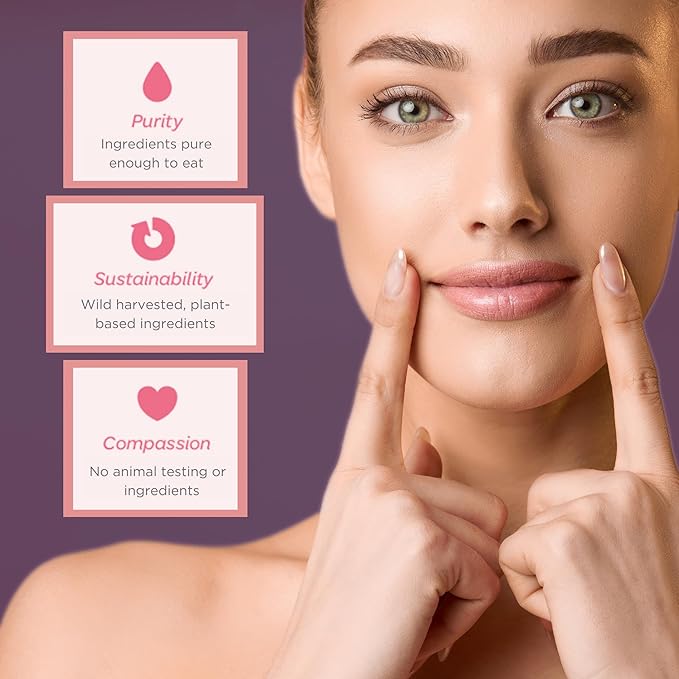 Natural Lip Butter Lip Balm - Nirvana - Pure Enough to Eat - Made With Just 6 Vegan Ingredients - Moisturizing Lip Care for All Day Hydration-VivaGrace Women