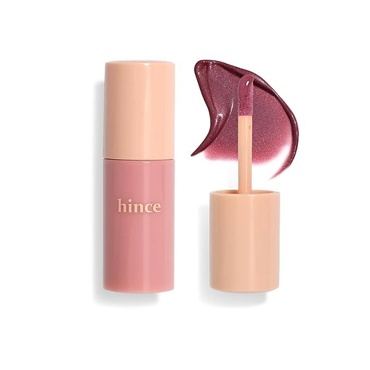 hince Dewy Liquid Cheek 6g Raw Glow Liquid Blush for Cheeks Vegan Dewy Cheek Tint Glass Skin Lightweight Liquid Blush Weightless Watercolor (HUSKY MAUVE, LC004)-VivaGrace Women