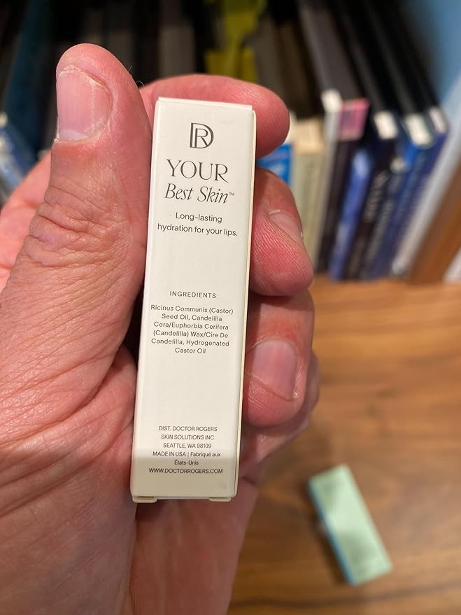 Doctor Rogers Lip Balm, Hydrating and Softening Lip Moisturizer For Very Dry Lips, Dermatologist-Created, Natural, & Hypoallergenic Moisturizing Lip Balms, 4.25g Tube, Pack of 3-VivaGrace Women