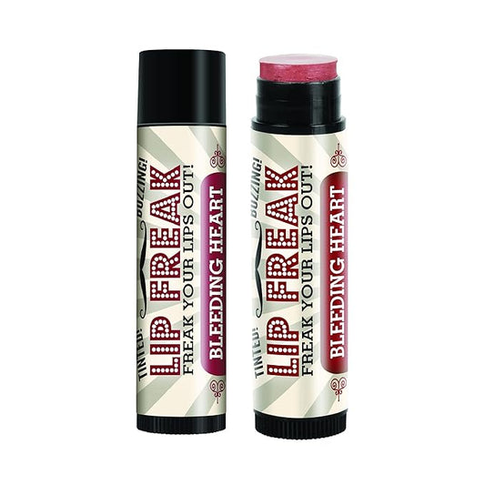 Doctor Lip Bang's BUZZING Lip Balm | Lip Freak| 100% All Natural | Cruelty Free | Bleeding Heart | 2 Pack-VivaGrace Women