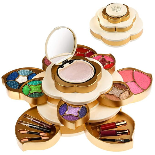 All In One Makeup Gift Kit for Woman and Teens | Makeup Flower Set with Eyeshadow Palette-VivaGrace Women