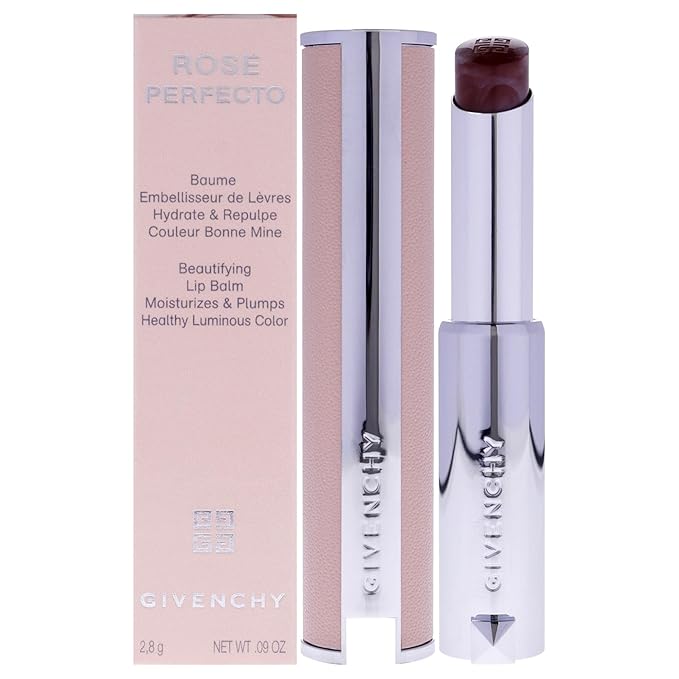 Rose Perfecto Plumping Lip Balm - N501 Spicy Brown by Givenchy for Women - 0.09 oz Lip Balm-VivaGrace Women
