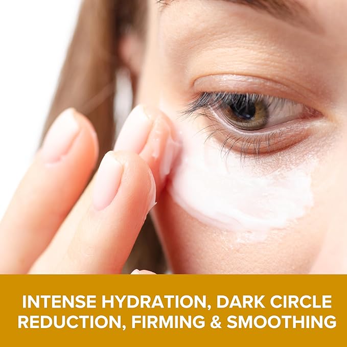 ANTHOLOGY Super Youth Eye Cream for Wrinkles & Dark Circles | Anti-aging Under Eye Cream with Peptides, Organic Aloe Vera & Vitamin C | Daily Use Intense Hydration | 0.5 fl oz 15 ml-VivaGrace Women