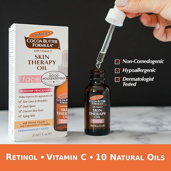 Palmer's Skin Therapy Oil Face bundle (Oil & Cleanser)-VivaGrace Women