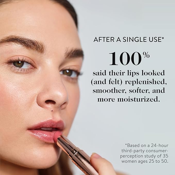 goop Beauty Tinted Lip Balm - Moisturizing, Soothing, Hydrating Lip Balm for Chapped, Cracked & Dry Lips, Nude-Pink Color, 0.16 oz-VivaGrace Women