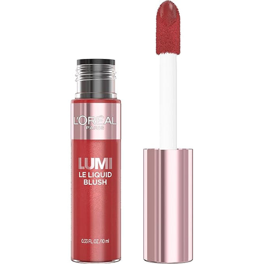 L'Oreal Paris True Match Lumi Le Liquid Blush, 0.33 Fl Oz, Glowy Finish, Medium Color-VivaGrace Women