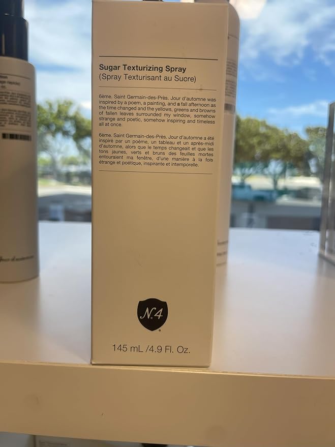 Number 4 Sugar Texture Spray for Hair, Wavy Hair Products, Texturizing Spray, 4.9 oz-VivaGrace Women