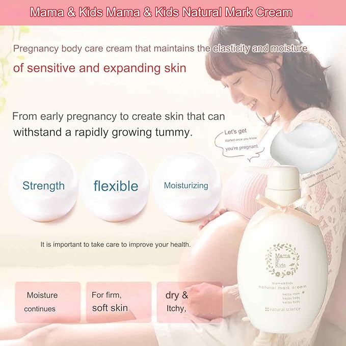 Mama & Kids Natural Cream/Stretch Mark Cream 150g japanese-VivaGrace Women