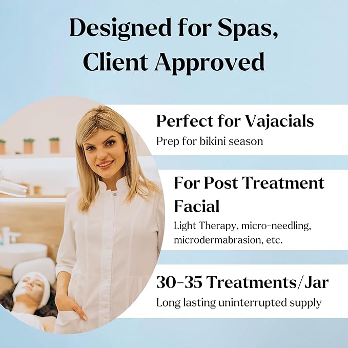 Jelly Face Mask for Facials - Hyaluronic Acid Hydrating, Brightening & Nourishing Jelly Mask with Free Jade Roller & Spatula | Professional Hydrojelly Masks | Vajacial Jelly Mask Powder | 23 Oz Jar-VivaGrace Women