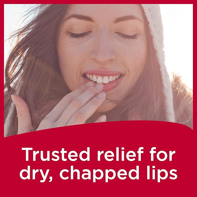 Carmex Medicated Lip Balm Sticks, Lip Moisturizer for Dry, Chapped Lips, 0.15oz, 3 Count (2 Packs) plus 1 Count Carmex Lip Balm Tube, 0.35oz-VivaGrace Women
