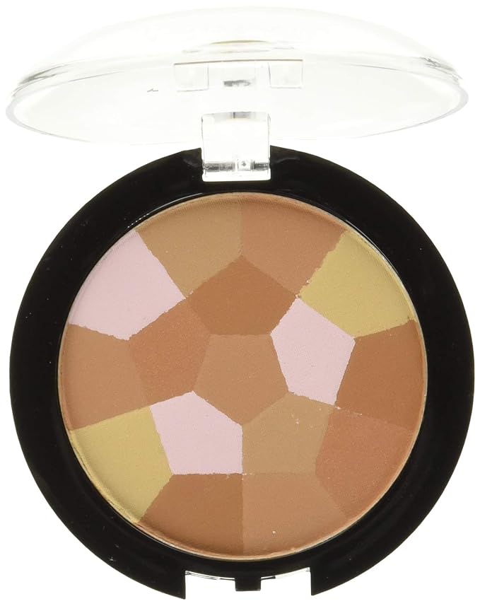 L.A. Colors Mosaic Bronzer/Blush Compact, Golden Bronze, 0.09 Ounce-VivaGrace Women