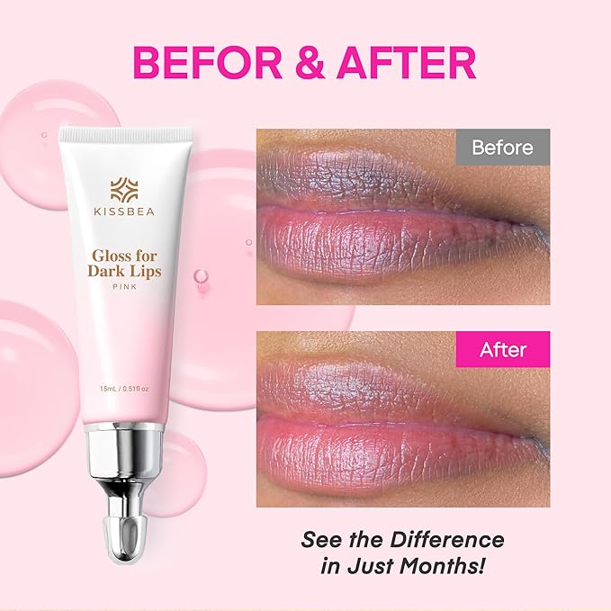 Lip Lightening for Dark Lips: for Smokers, Dry or Uneven-Toned Lips – Restores Natural Look & Moisture with VC, Lemon Peel & Licorice – Refreshing Mint Scent – 15 mL-VivaGrace Women