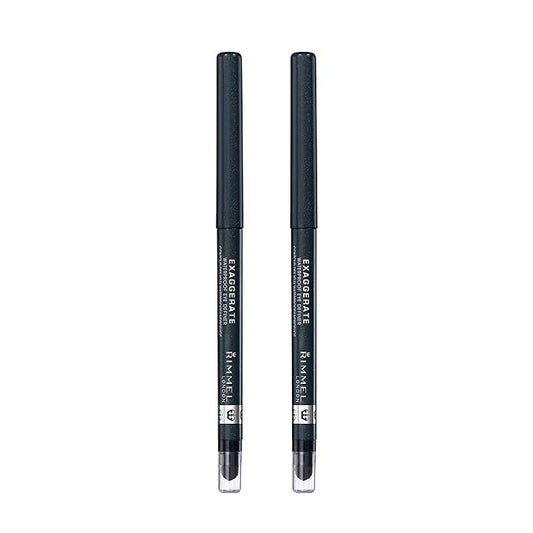Rimmel Exaggerate Eye Definer, Earl Grey, 2 Count
