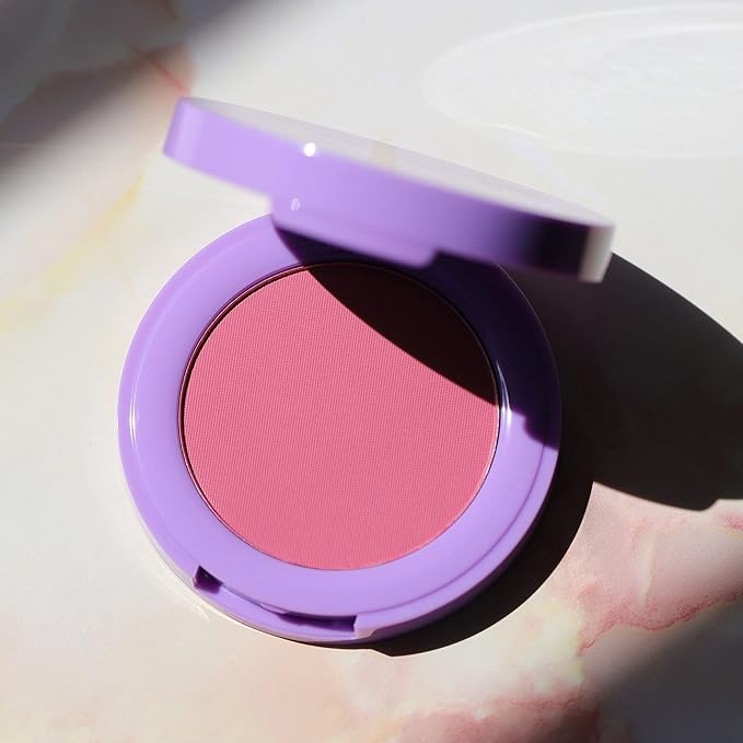 Half Caked In Bloom Powder Blush | vegan & cruelty-free, fragrance-free, highly pigmented, primer-infused | 3.8g (Bunny)-VivaGrace Women