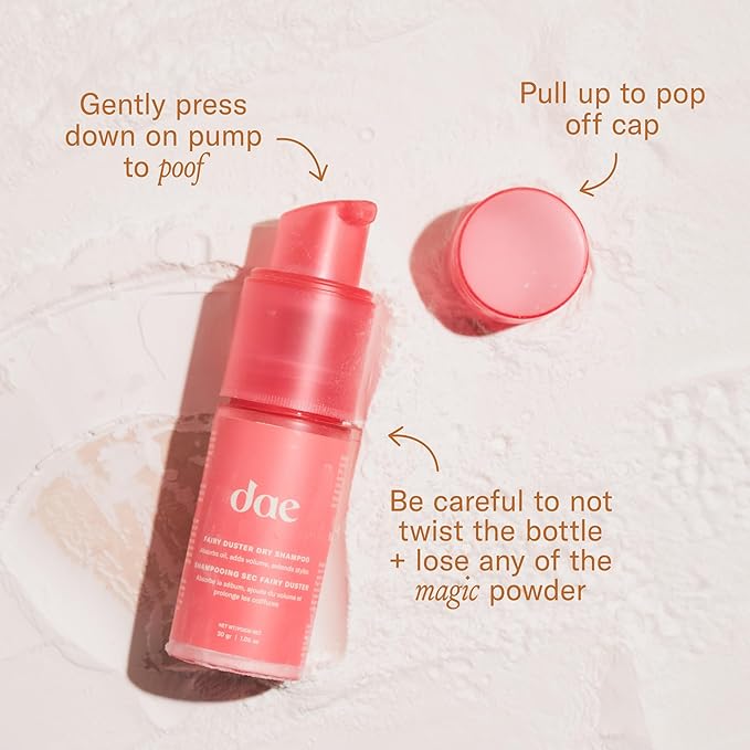 DAE Hair Fairy Duster Dry Shampoo Powder - Volumizing Non-Aerosal Natural Ingredients-VivaGrace Women