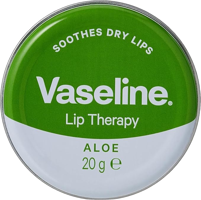 Vaseline Lip Balm 20g/0.705oz (6X20g/0.705oz, Aloe Vera)-VivaGrace Women