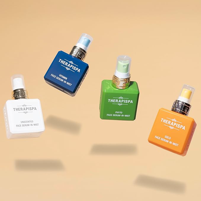 Face Serum-In-Mist – Hydrating Face Mist & Spray Serum with Niacinamide, Panthenol & Hyaluronic Acid for Firming, Radiant Glow & Youthful Skin (Gold, 2.0 fl oz)-VivaGrace Women