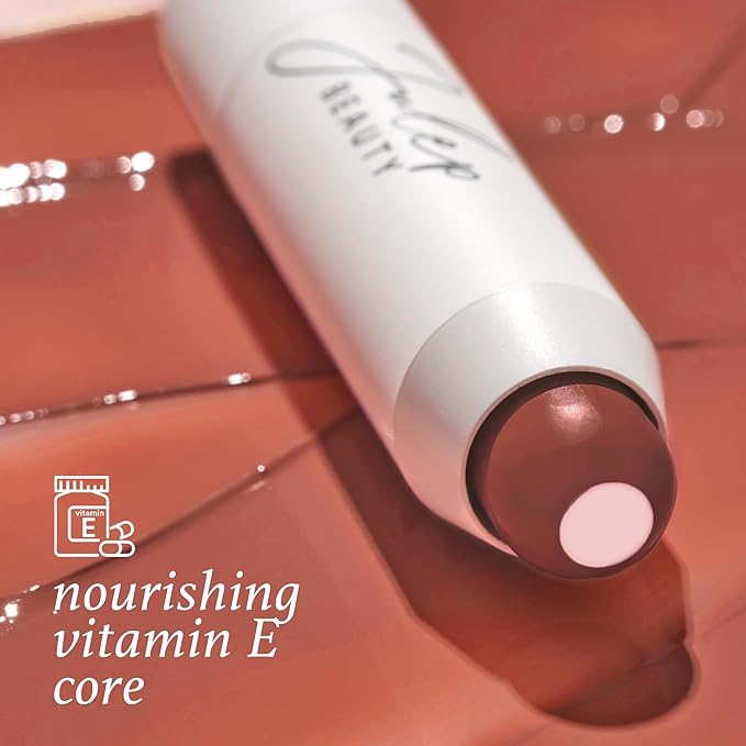 Julep It's Balm: Tinted Lip Balm + Buildable Lip Color - Sahra Sunset - Natural Gloss Finish - Hydrating Vitamin E Core - Vegan-VivaGrace Women