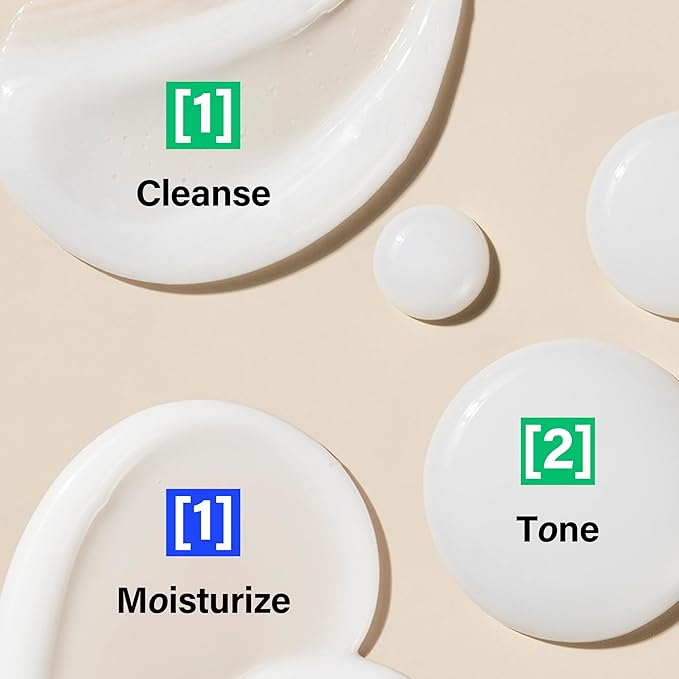 Coats Skinsentials Starter Bundle – Travel-Size Cleanser 1 oz, Toner 1 oz & Moisturizer 1 oz – 3-Step Regimen Prevents Breakouts and Protects Skin Barrier with Ceramides, For Women and Men-VivaGrace Women