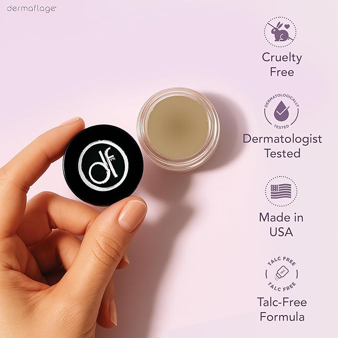 Dermaflage Full Coverage Concealer Cream, Tan, 11 Versatile Shades, Waterproof, Non-Greasy, Matte Finish, Conceals Acne, Dark Circles, Blemish Spots, Tattoos, Bruises, Scars-VivaGrace Women